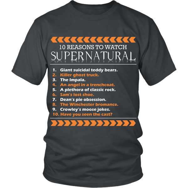 Why We Watch Supernatural - Apparel - T-shirt - Supernatural-Sickness - 2