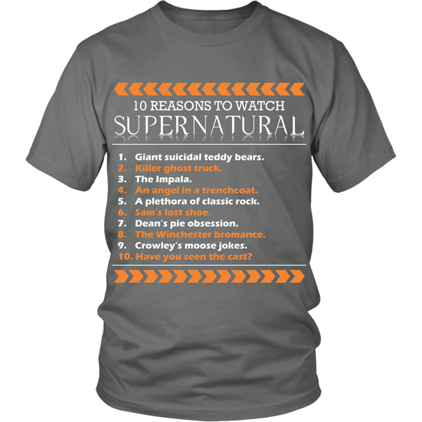 Why We Watch Supernatural - Apparel - T-shirt - Supernatural-Sickness - 3