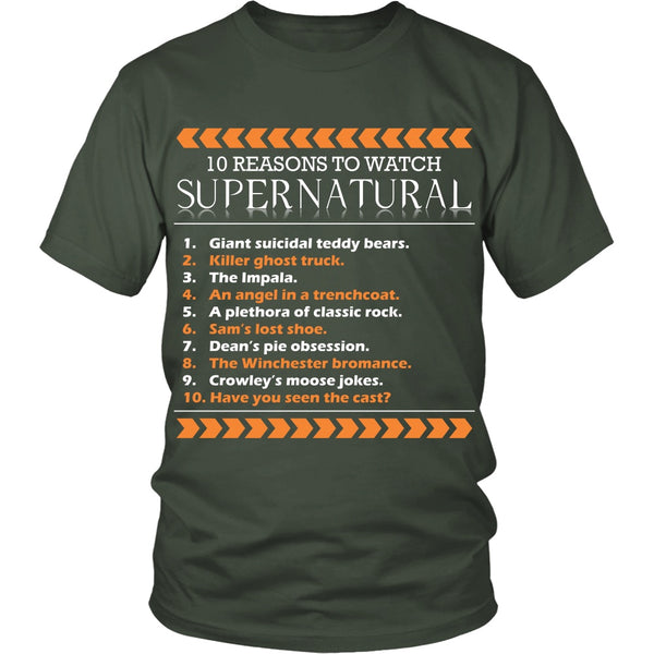 Why We Watch Supernatural - Apparel - T-shirt - Supernatural-Sickness - 4