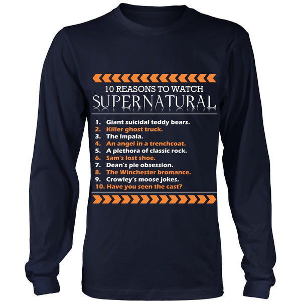 Why We Watch Supernatural - Apparel - T-shirt - Supernatural-Sickness - 5