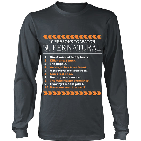Why We Watch Supernatural - Apparel - T-shirt - Supernatural-Sickness - 6