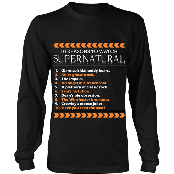 Why We Watch Supernatural - Apparel - T-shirt - Supernatural-Sickness - 7