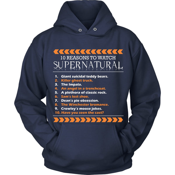 Why We Watch Supernatural - Apparel - T-shirt - Supernatural-Sickness - 8