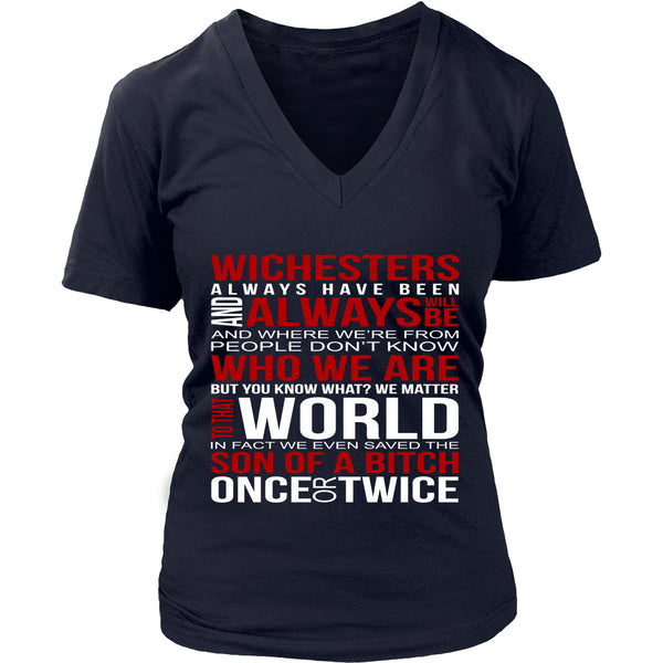 Winchesters always have been and always will be - Apparel - T-shirt - Supernatural-Sickness - 14