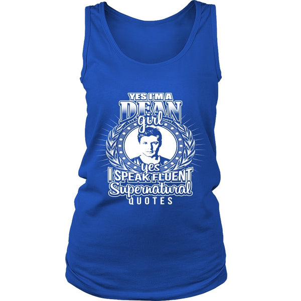 Yes Im A Dean Girl - Apparel - T-shirt - Supernatural-Sickness - 11